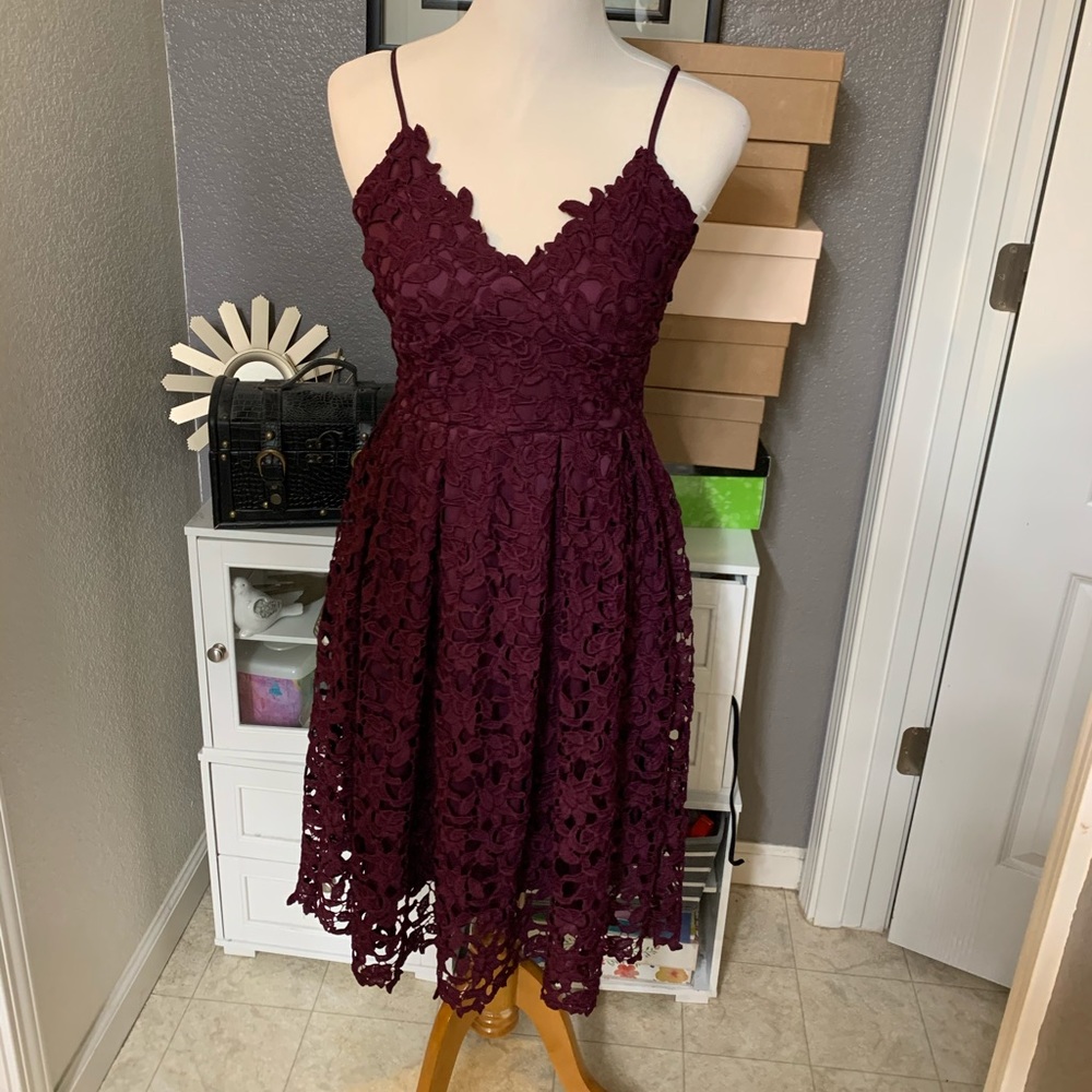Crocheted dress
